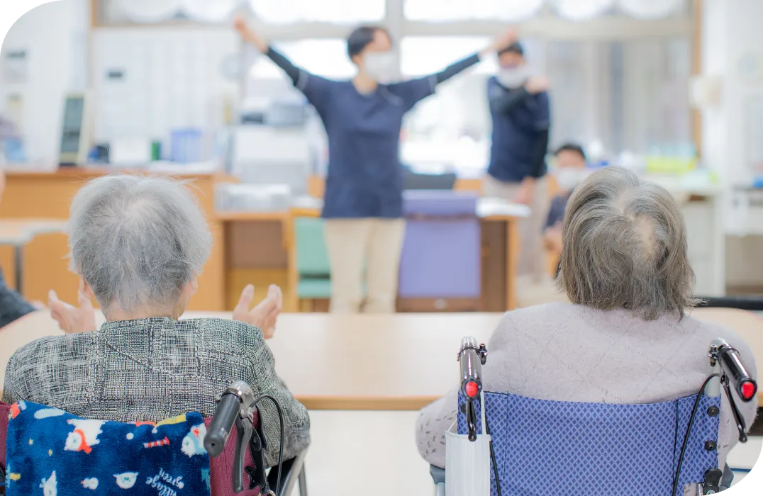 介護疲れを癒やす、リフレッシュの時間づくりに。